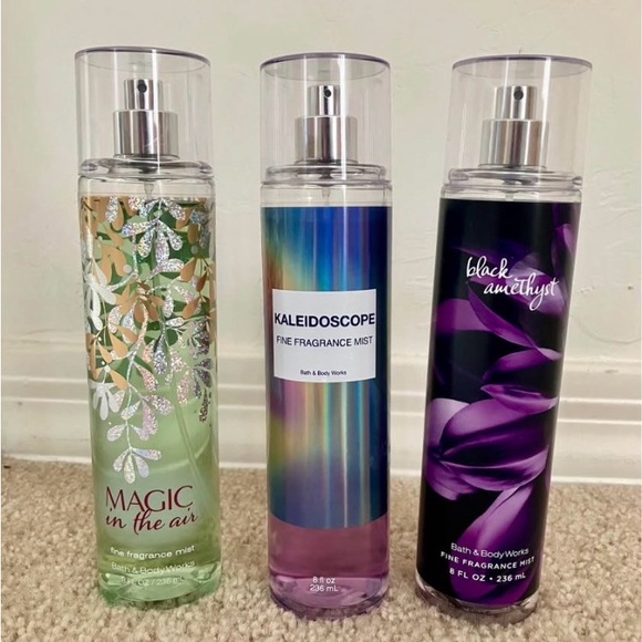 Bath & Body Works Magic in the air Kaleidoscope Black amethyst Fragrance Mists - Picture 8 of 9